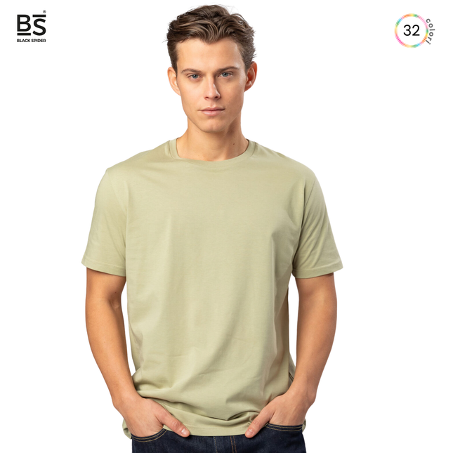 Magliette BS personalizzate in cotone organico | Cod. BS052