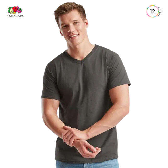 Magliette personalizzate a V Fruit Of The Loom | Cod. FR610660