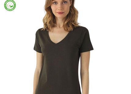 Magliette donna in cotone organico personalizzate | Cod. BCTW045