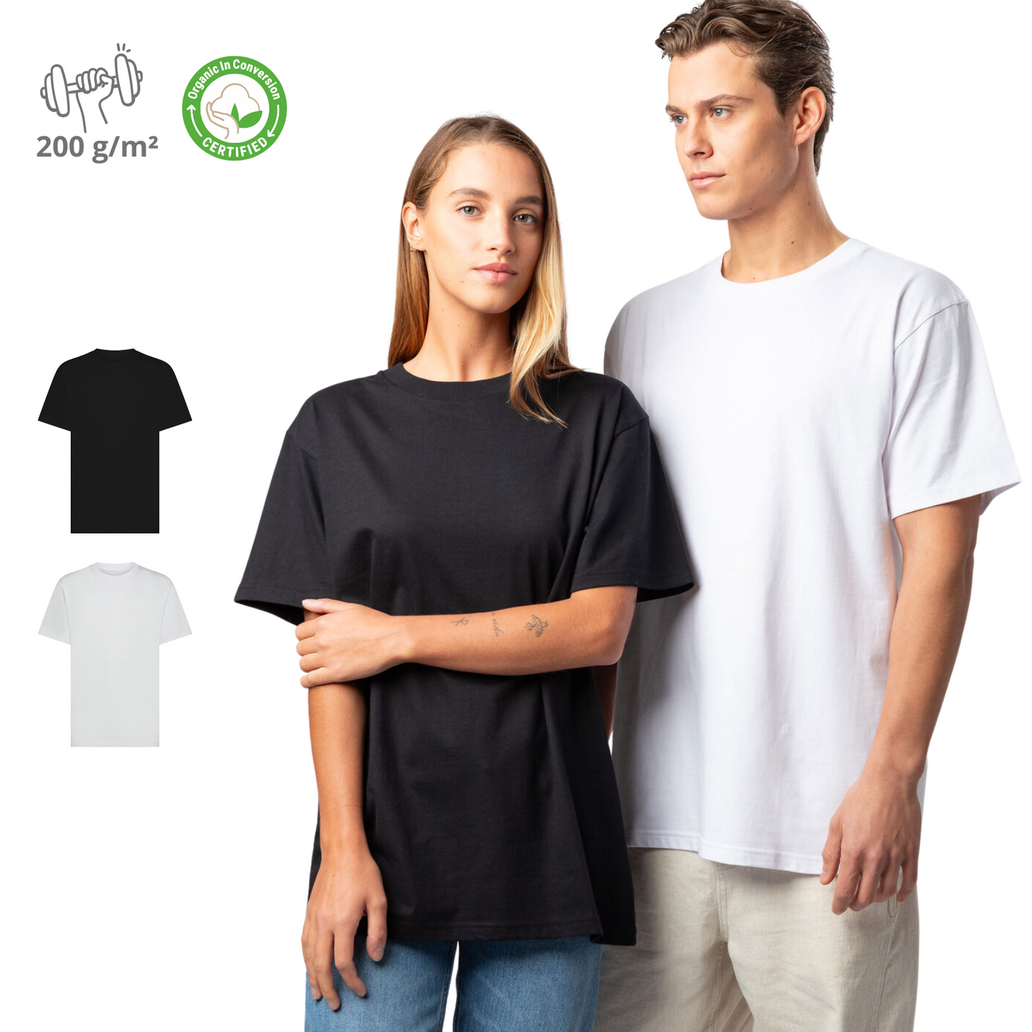 Magliette personalizzate cotone pesante | Cod. BS025
