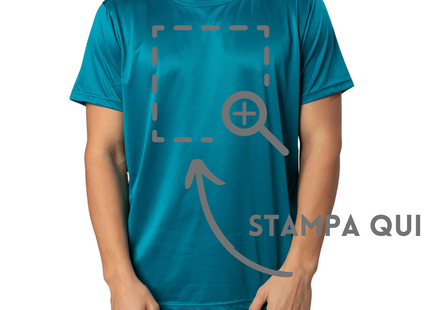 T-shirt sportive traspiranti personalizzate | Cod. SP111