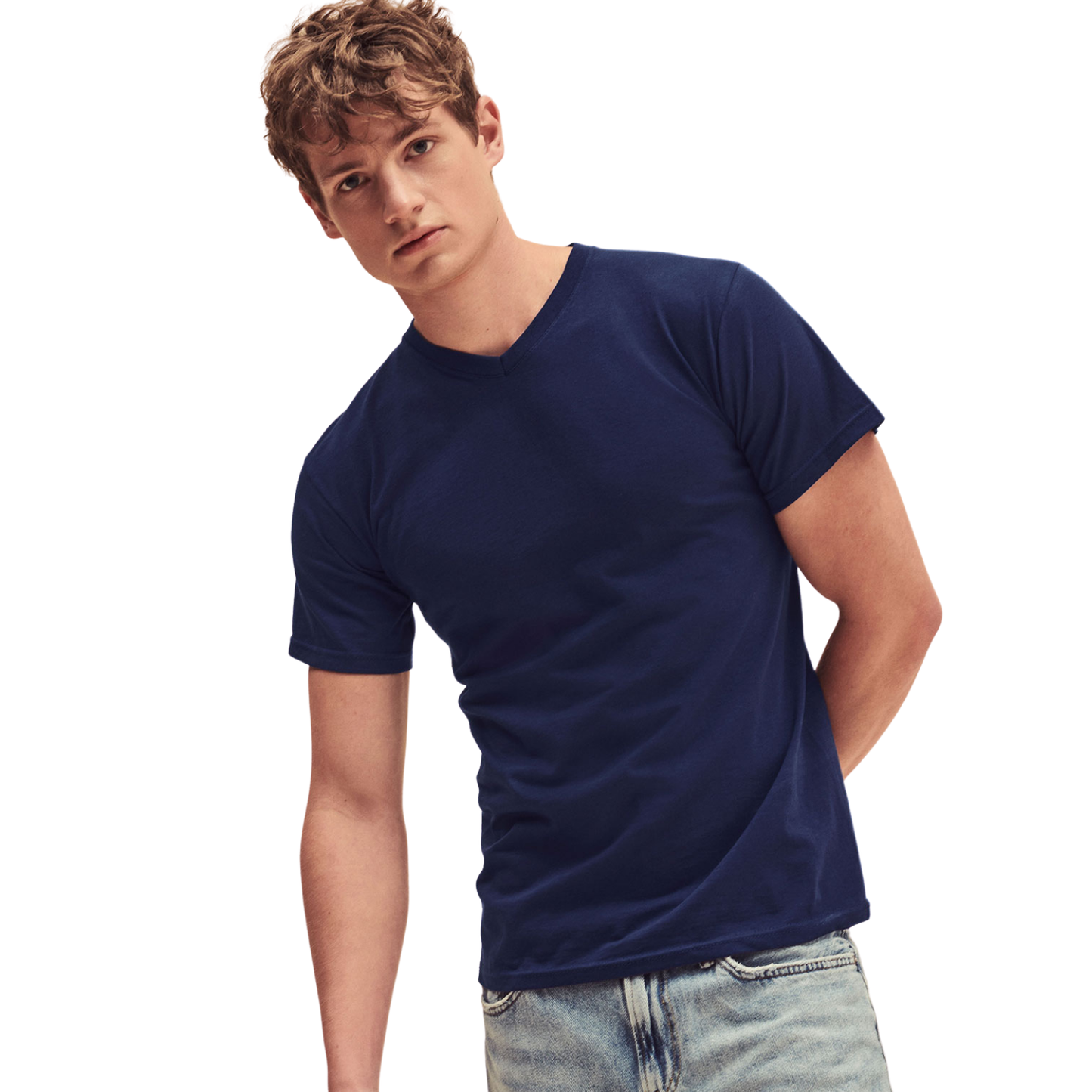 Magliette personalizzate a V Fruit Of The Loom | Cod. FR610660
