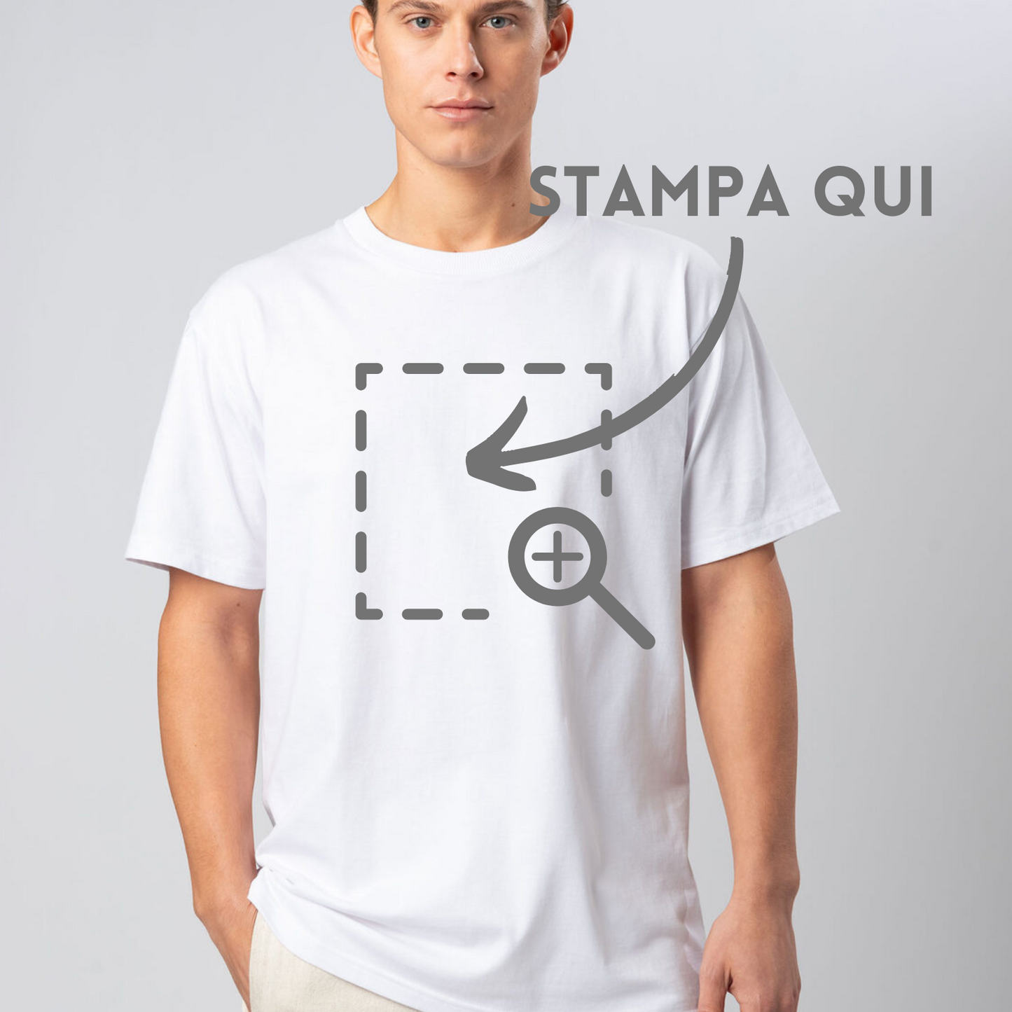 Magliette personalizzate cotone pesante | Cod. BS025