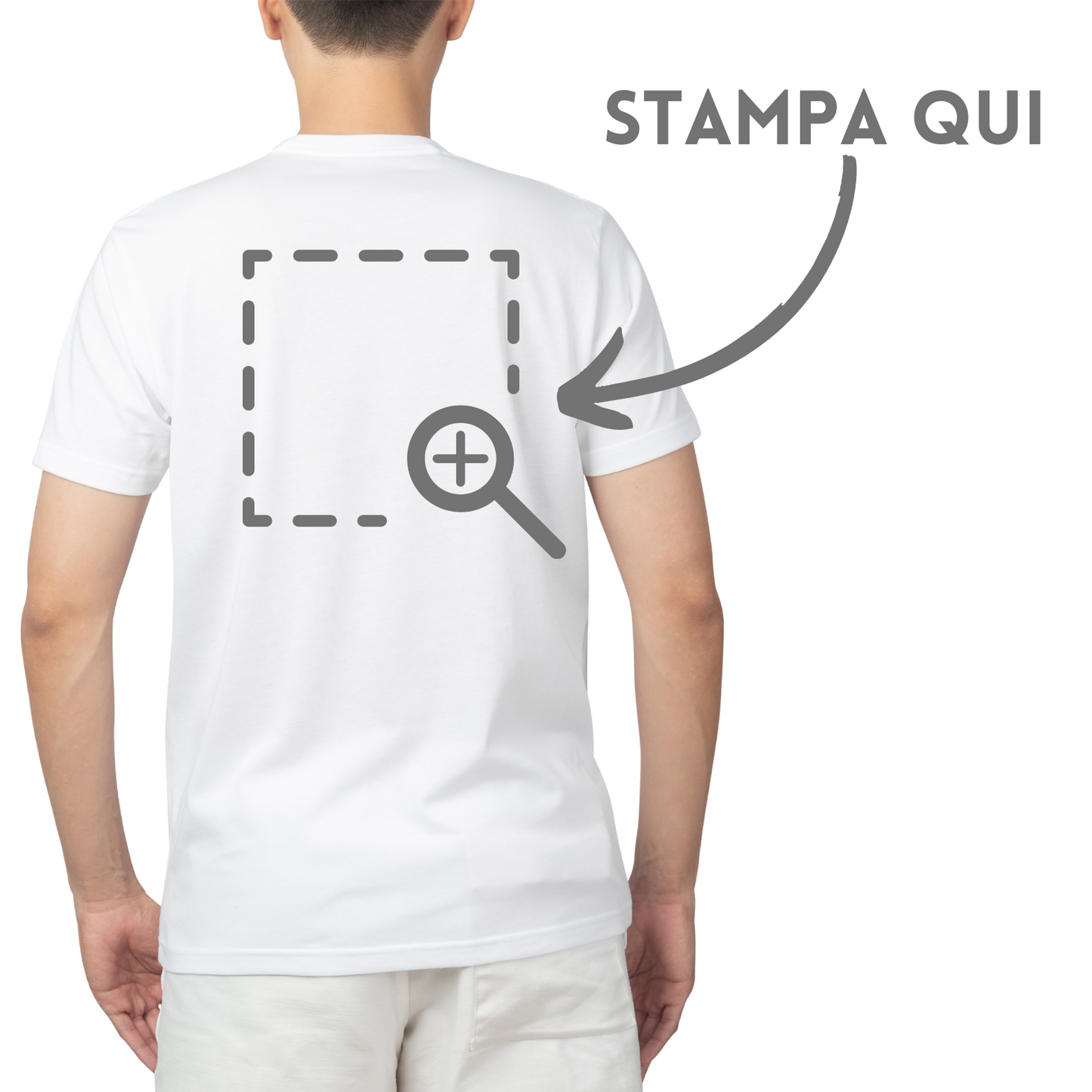 Magliette personalizzate in cotone organico | Cod. BS052