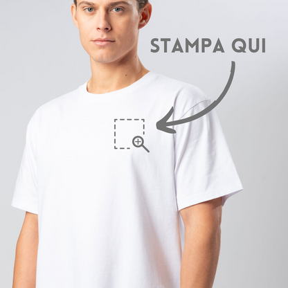 Magliette personalizzate cotone pesante | Cod. BS025
