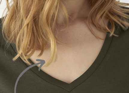 Magliette donna in cotone organico personalizzate | Cod. BCTW045