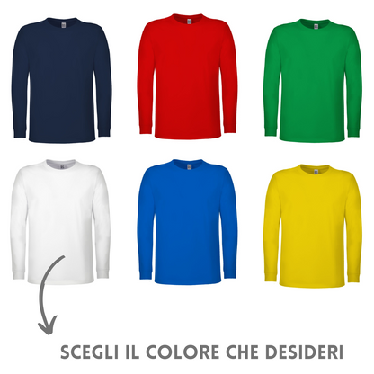 Magliette personalizzate a manica lunga bambino Cod. BSK100