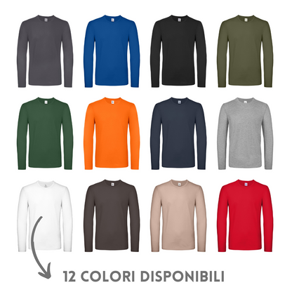 Magliette manica lunga personalizzate BCTU05T