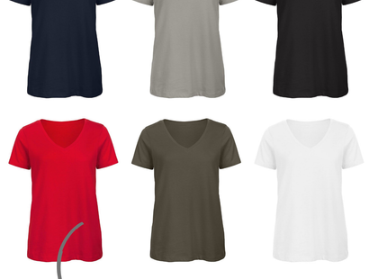 Magliette donna in cotone organico personalizzate | Cod. BCTW045