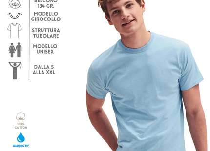 Magliette personalizzate Fruit Of The Loom | Cod. FR610820