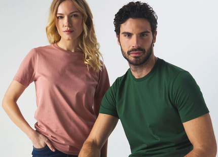 Magliette BS personalizzate in cotone organico | Cod. BS052