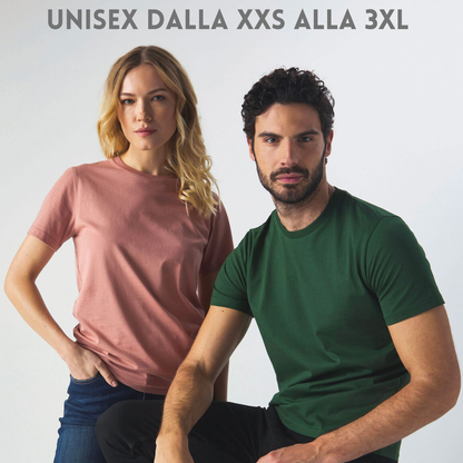 Magliette BS personalizzate in cotone organico | Cod. BS052