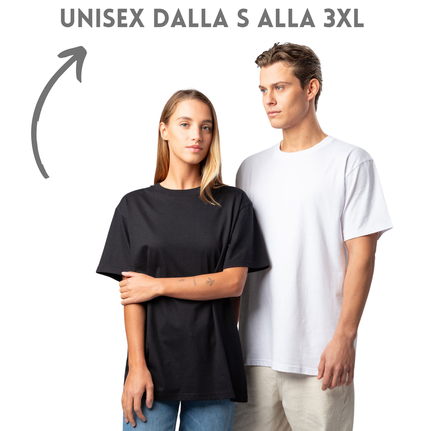 Magliette personalizzate cotone pesante | Cod. BS025