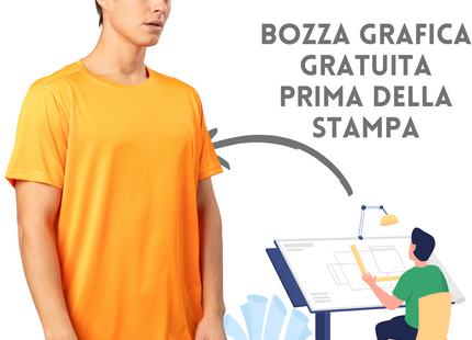 T-shirt sportive traspiranti personalizzate | Cod. SP111