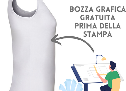 Canotta Fruit of the Loom Femminile personalizzata | Cod. FR613760