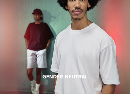 T-shirt oversize gender neutral personalizzate | Cod. BCTG001