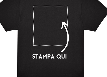 T-shirt oversize gender neutral personalizzate | Cod. BCTG001