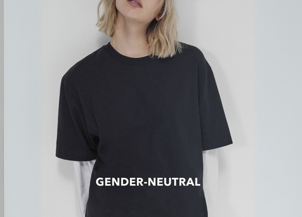 T-shirt oversize gender neutral personalizzate | Cod. BCTG001