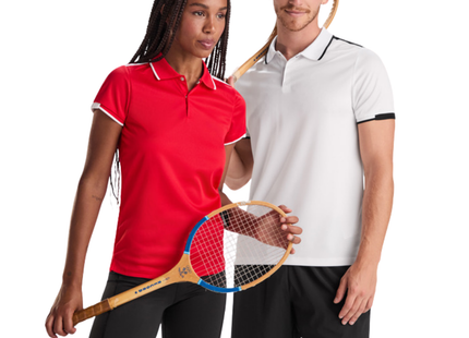 Polo sportiva da donna in poliestere riciclato | Cod. Tamil