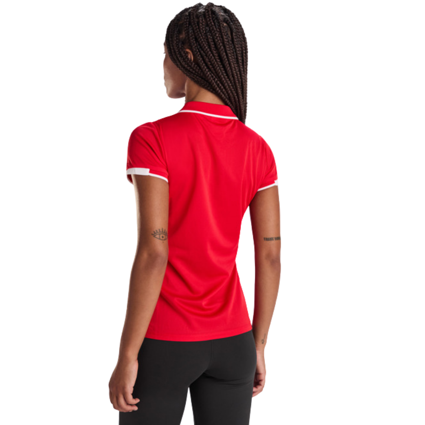 Polo sportiva da donna in poliestere riciclato | Cod. Tamil