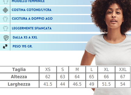 Magliette donna personalizzate Fruit of the Loom | Cod. FR614240