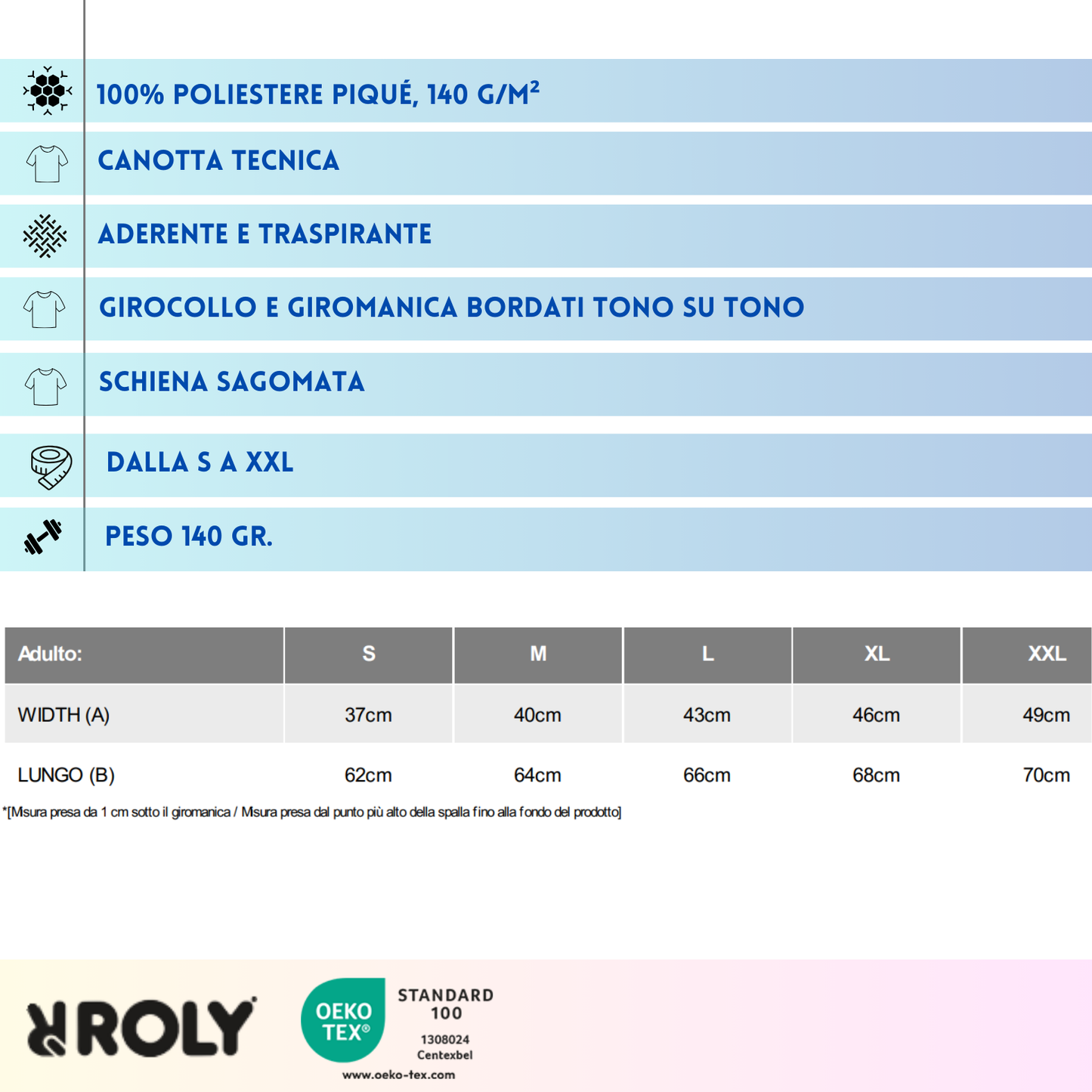 Canotta sportiva da donna | Cod. Shura