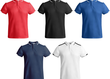 Polo sportiva da donna in poliestere riciclato | Cod. Tamil