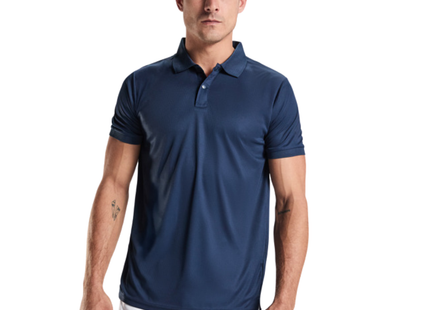 Polo sportiva uomo traspirante poliestere riciclato | Cod. Tormo Man