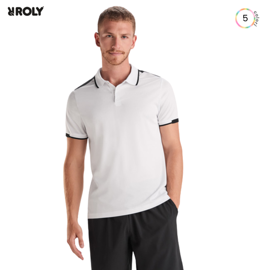 Polo sportiva da donna in poliestere riciclato | Cod. Tamil