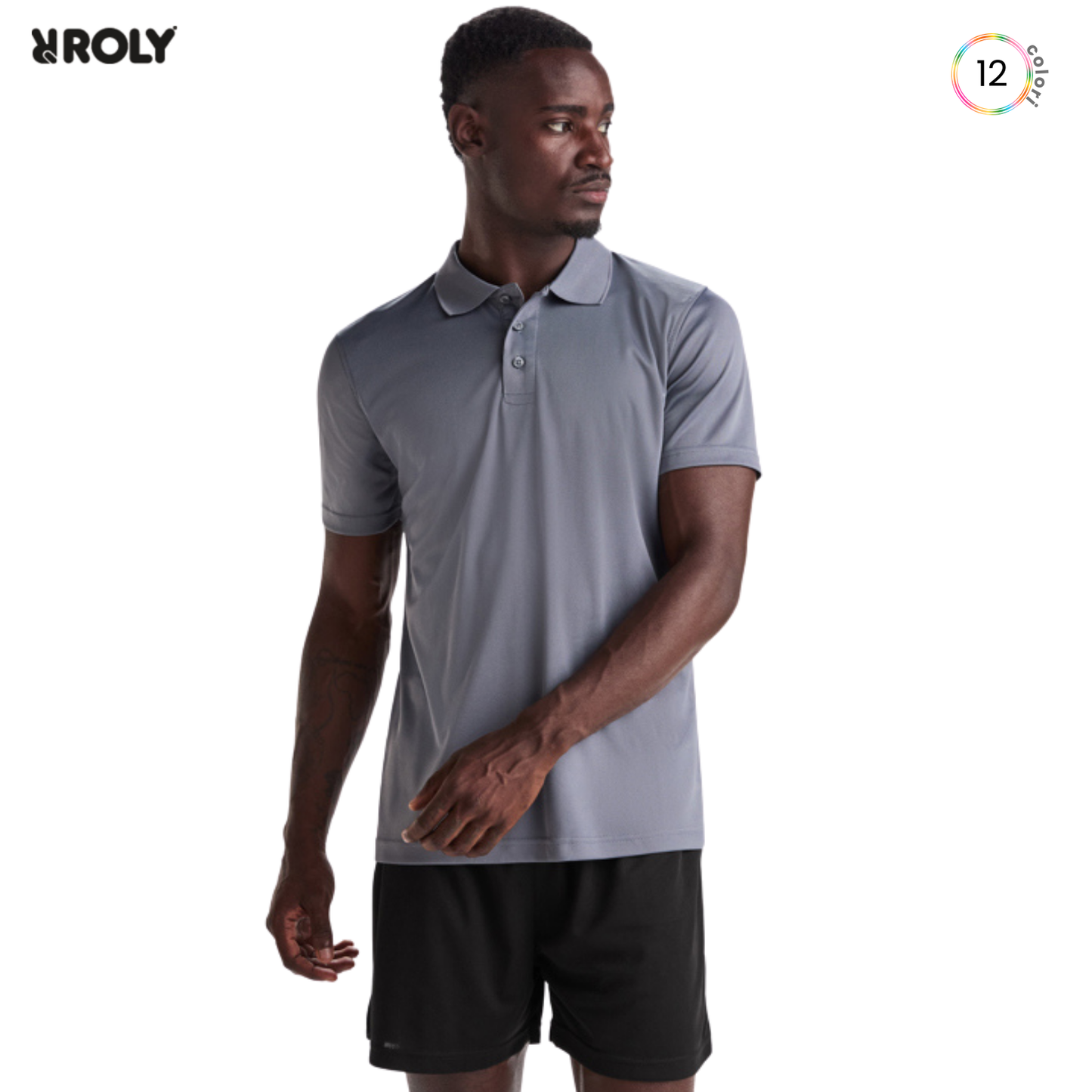 Polo sportiva uomo traspirante | Cod. Monzha