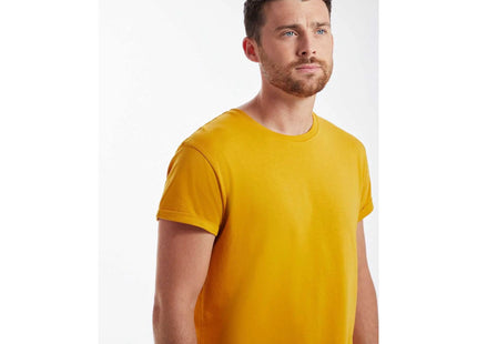 T-shirt Mantis MAM80 in cotone organico maniche arrotolate - foto 3