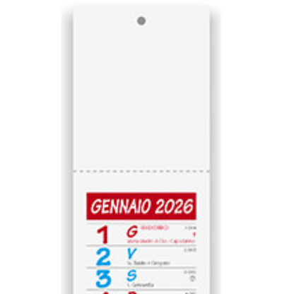 Calendario personalizzato 2026 modello Ultra-Slim | Cod. PA677