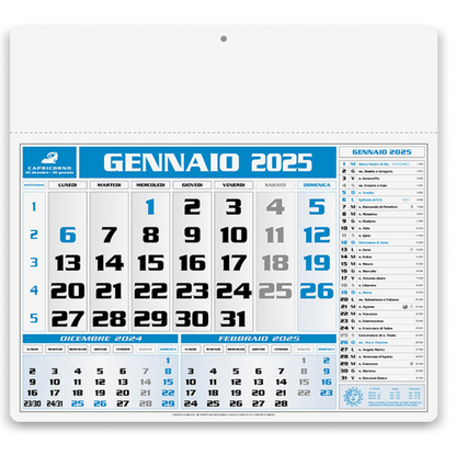 Calendario personalizzato 2026 americano | Cod. PA560