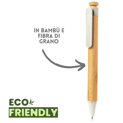 Penne personalizzate in bambù 20649