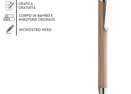 Penne personalizzate ecologiche in Bamboo