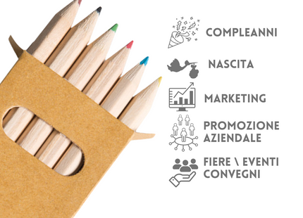 Pastelli con Astuccio promozionali PD545