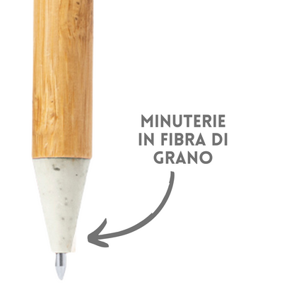 Penne personalizzate in bambù  | Cod. 20649