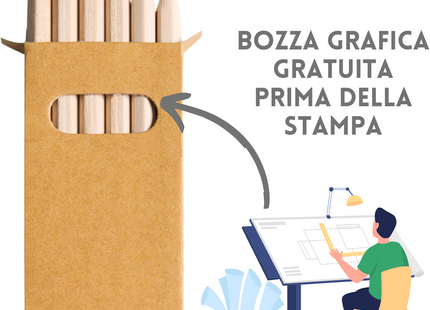 Pastelli con Astuccio promozionali PD545