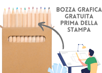 Pastelli con Astuccio promozionali PD540