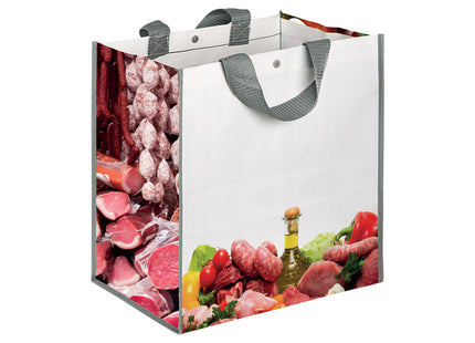 Meatbox Shopper in Polipropilene Personalizzabile 35×34,5×22 cm