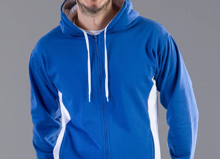 Felpa Contrast Hooded Sweat Full Zip MI801 Colore Italiano