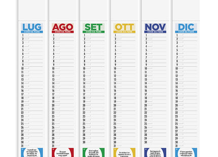 Calendario olandese personalizzato 2027 Motivazioni