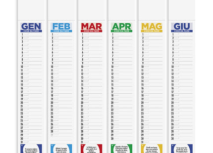 Calendario olandese personalizzato 2027 Motivazioni