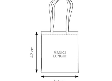 Shopper Myrtle in Cotone 280 g/m² Personalizzabile 38x42 cm (Copia)