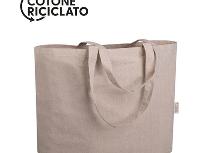 Shopper Nancy in Cotone Riciclato Personalizzabile 50x37x15 cm