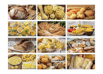 Calendario olandese personalizzato 2027 Pane e pasta