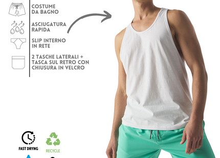 Costume da bagno uomo personalizzati Cod. BS450