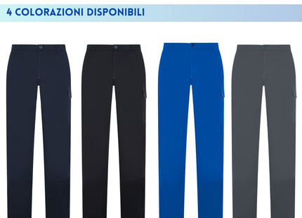 Pantaloni in rip-stop multitasche da lavoro | Cod. BS414
