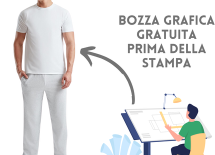 Pantaloni sgarzati personalizzati Fruit of the Loom | Cod. FR640380