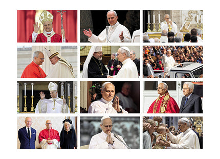 Calendario olandese personalizzato 2027 Papa Leone